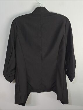 Open-front BLAZER By Carolina Belle Montreal Black Size XS x-small Extra Small